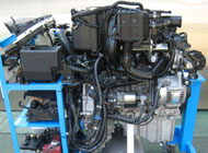 K6Aガソリンエンジン試運転台